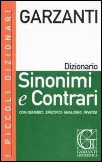 DIZIONARIO DEI SINONIMI E CONTRARI