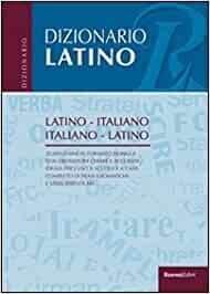 DIZIONARIO LATINO MEDIO BILINGUE