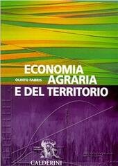 ECONOMIA AGRARIA E DEL TERRITORIO