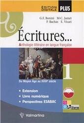 ECRITURES.EDITION DIGITALE PLUS - VOLUME 1 + EXTENSION + LIVRE …