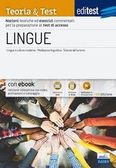 EDITEST. LINGUE. TEORIA & TEST. NOZIONI TEORICHE ED ESERCIZI COMMENTATI …