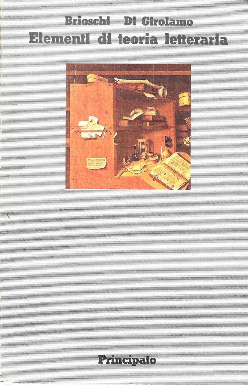 ELEMENTI DI TEORIA LETTERARIA | Immagine principale
