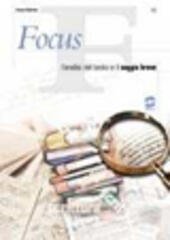 FOCUS L' ANALISI DEL TESTO E IL SAGGIO BREVE