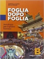 FOGLIA DOPO FOGLIA. B . POESIA E TEATRO