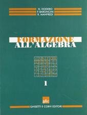 FORMAZIONE ALL'ALGEBRA 1 BIENNIO