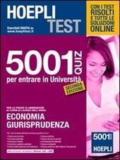 HOEPLI TEST - 5001 QUIZ - ECONOMIA/GIURISPRUDENZA