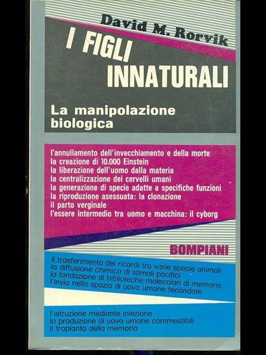 I FIGLI INNATURALI