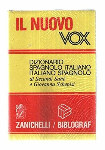 IL NUOVO VOX. DIZIONARIO SPAGNOLO-ITALIANO, ITALIANO-SPAGNOLO | Immagine Gallery 2