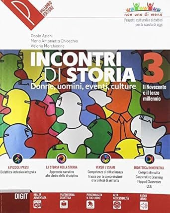 INCONTRI DI STORIA. DONNE, UOMINI, EVENTI, CULTURE. PER LA SCUOLA …