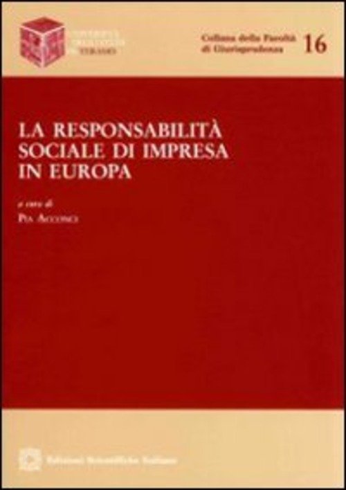 LA RESPONSABILITÀ SOCIALE DI IMPRESA IN EUROPA