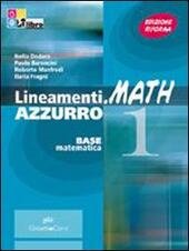 LINEAMENTI.MATH AZZURRO - ALGEBRA 1 + CD ROM