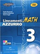 LINEAMENTI.MATH AZZURRO - VOL. 3 - EDIZIONE RIFORMA