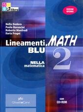 LINEAMENTI.MATH BLU. VOLUME 2 + CD-ROM