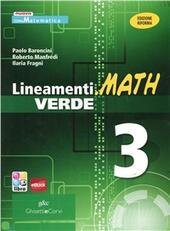 LINEAMENTI.MATH VERDE - VOLUME 3 - EDIZIONE RIFORMA