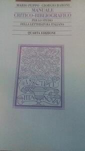 MANUALE CRITICO BIBLIOGRAFICO IV EDIZIONE | Immagine Gallery 2