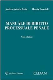 MANUALE DI DIRITTO PROCESSUALE PENALE 9^ ed. 2016 | Immagine Gallery 2