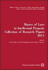 MASTER OF LAWS IN INTELLECTUAL PROPERTY COLLECTION OF RESEARCH PAPERS …