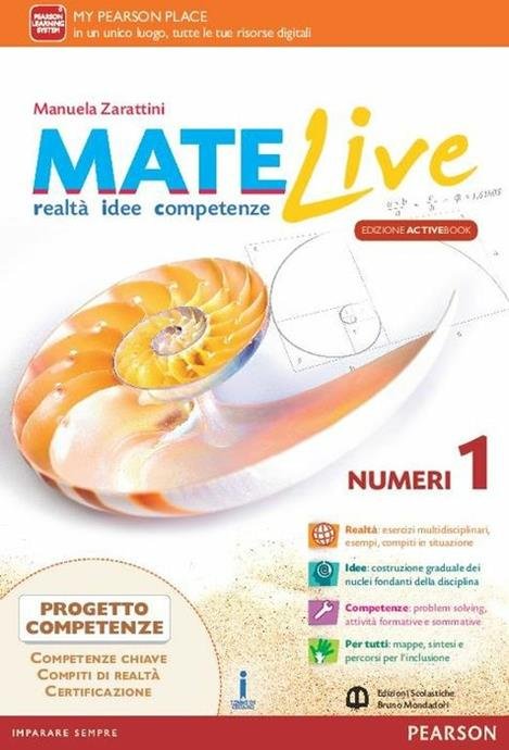 MATELIVE. EDIZ. ACTIVEBOOK. CON E-BOOK. CON ESPANSIONE ONLINE. VOL. 1 | Immagine Gallery 3