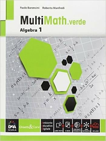 MULTIMATH VERDE. ALGEBRA. PER LE SCUOLE SUPERIORI. CON E-BOOK. CON … | Immagine Gallery 3