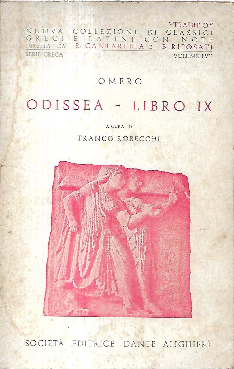 ODISSEA LIBRO IX TRADUTTORE INTERLINEARE