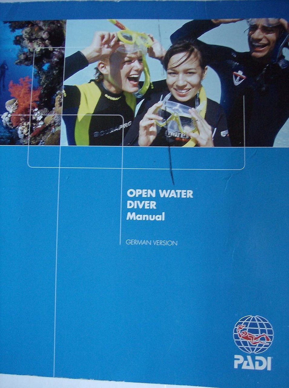 OPEN WATER DIVER MANUAL ITALIAN VERSION