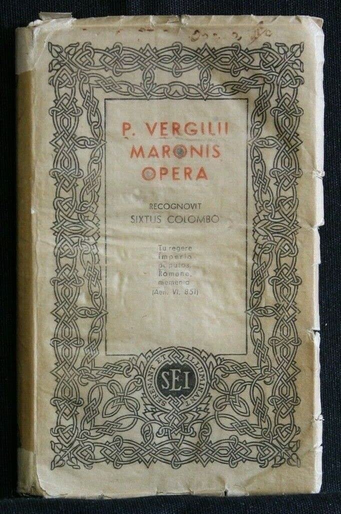 P. VERGILII MARONIS OPERA ( COLOMBO SIXTUS ) ( TUTTE … | Immagine principale