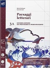 PAESAGGI LETTERARI VOL.3 A + STUDIO SCRITTURA E RICERCA