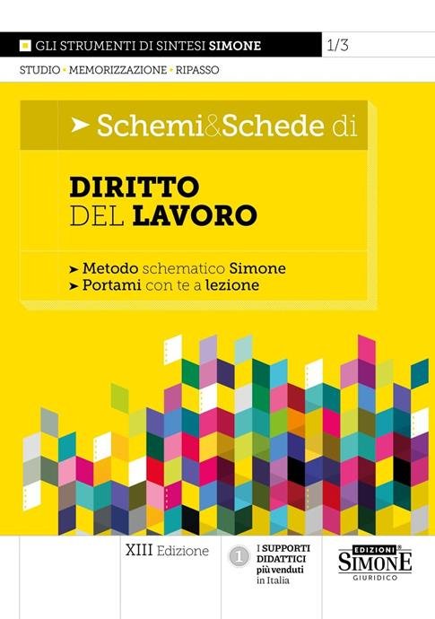 SCHEMI & SCHEDE DI DIRITTO DEL LAVORO