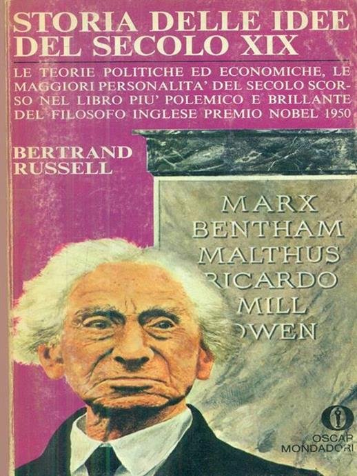 STORIA DELLE IDEE DEL SECOLO XIX