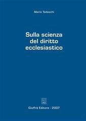 SULLA SCIENZA DEL DIRITTO ECCLESIASTICO