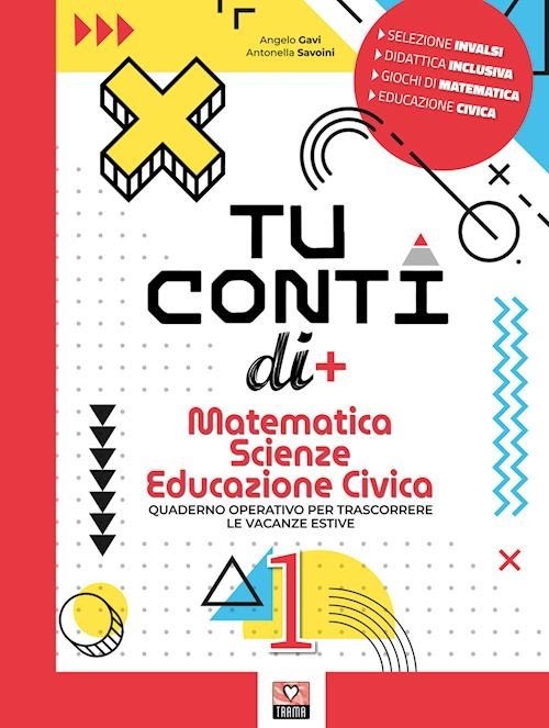 TU CONTI DI + VOL. 1 - MATEMATICA SCIENZE EDUCAZIONE … | Immagine Gallery 3