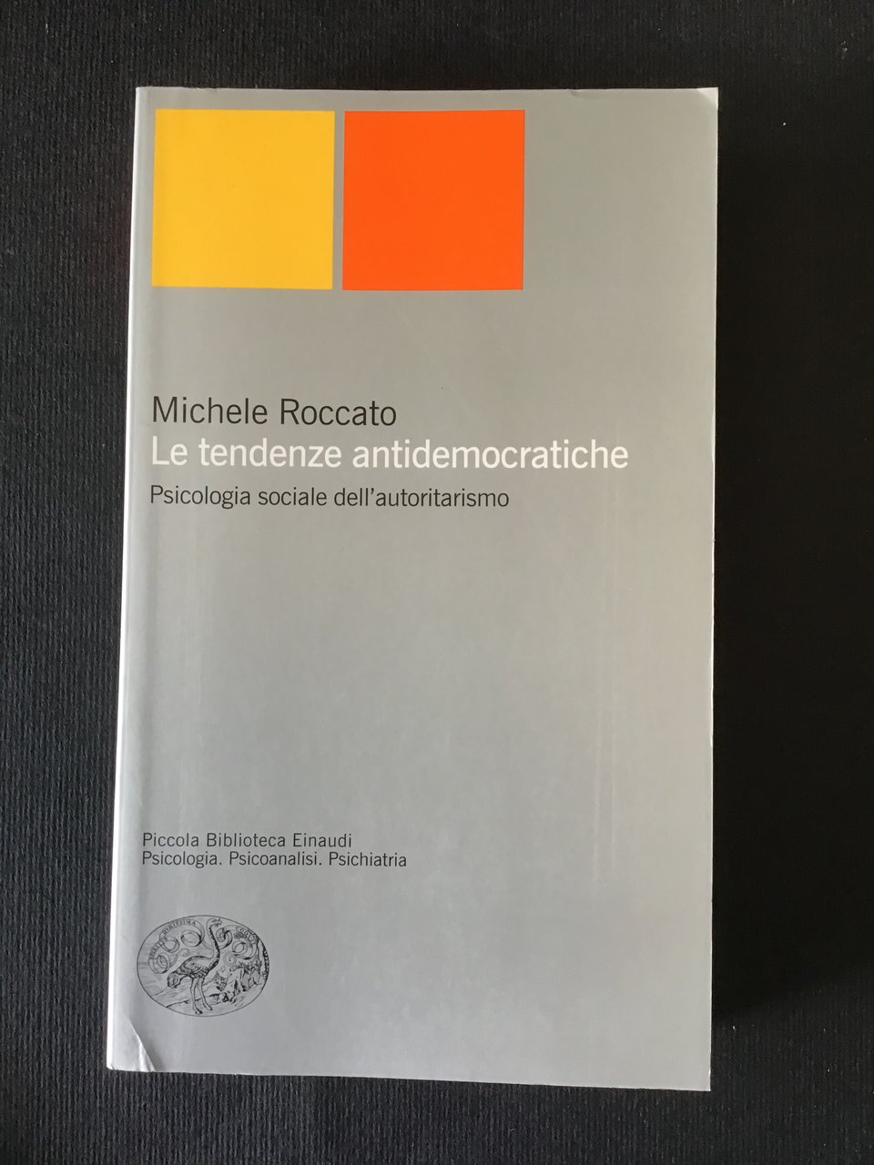 LE TENDENZE ANTIDEMOCRATICHE. PSICOLOGIA SOCIALE DELL'AUTORITARISMO