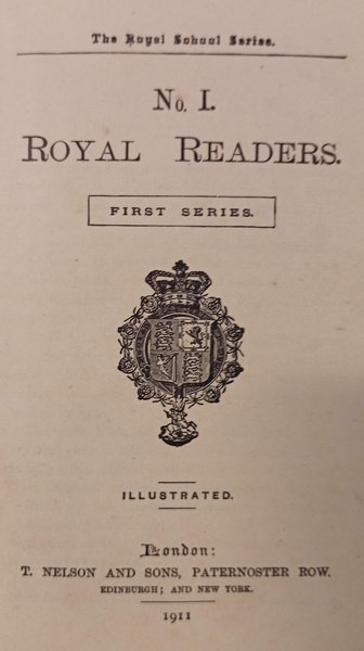 The Royal readers N°1. Royal school series. First series.