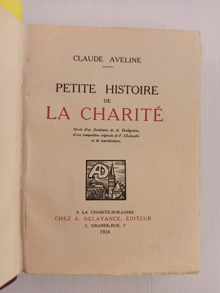 Petite Histoire de la charite