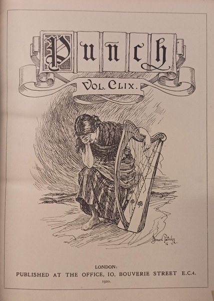 Punch On the London Chiavari.Volume CLIX(159) July to December 1920