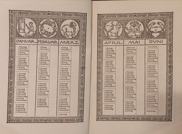 Insel-Almanach auf das Jahr Konvolut 1918