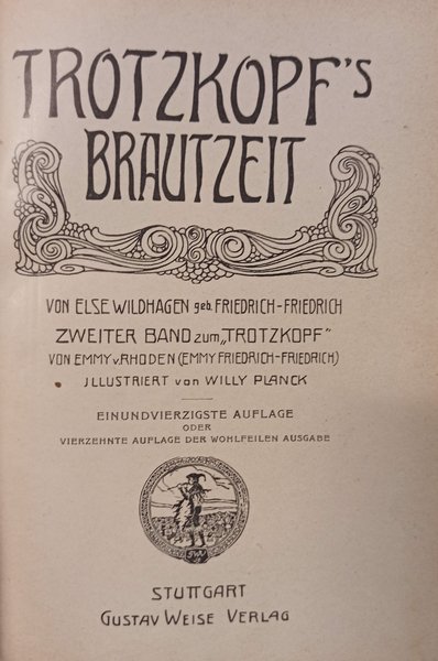 Trotzkopp brautzeit.