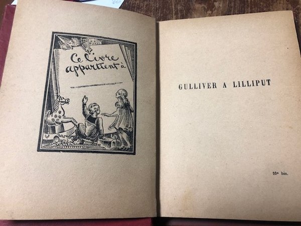 Gulliver. A Lilliput. Illustrations de V. Le Campion