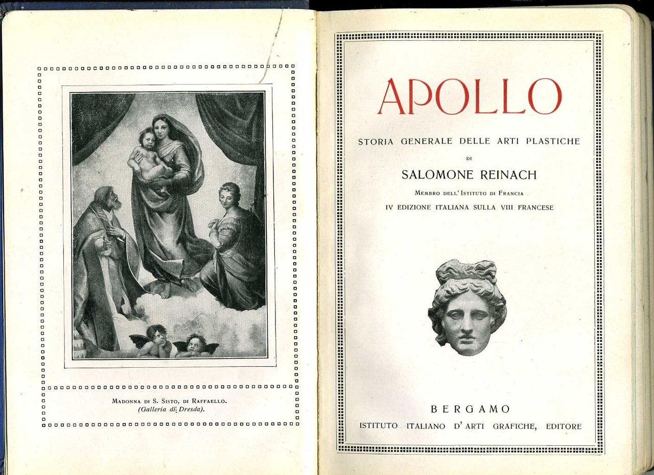 Apollo: Storia Generale Delle Arti Plastiche salom