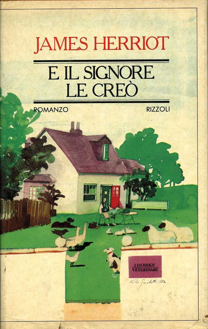 e il signore le creò