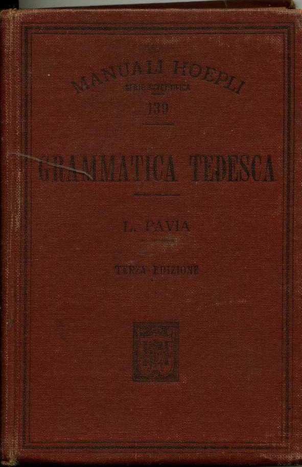 grammatica della lingua tedesca l.pavia l.pavia | Immagine principale