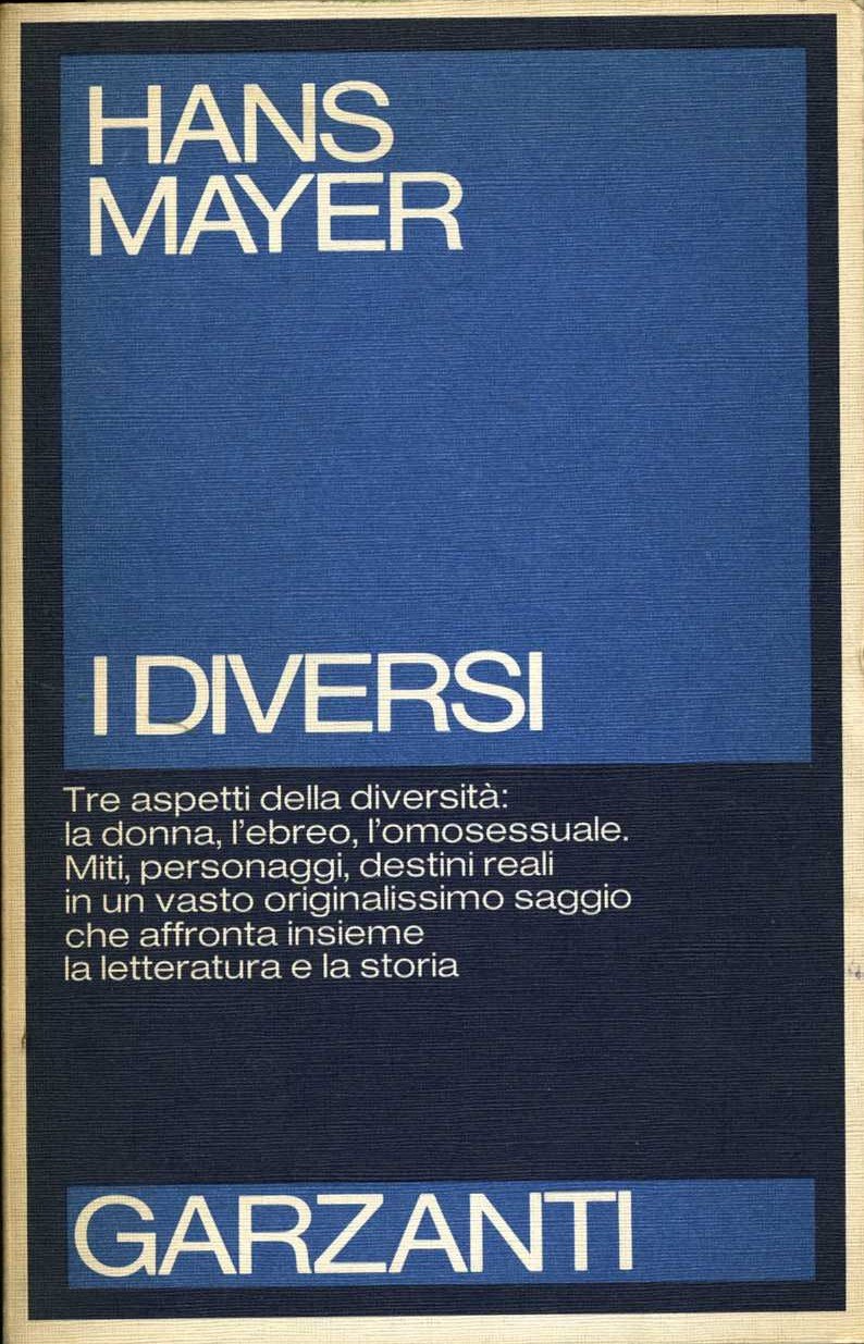 i diversi hans mayer