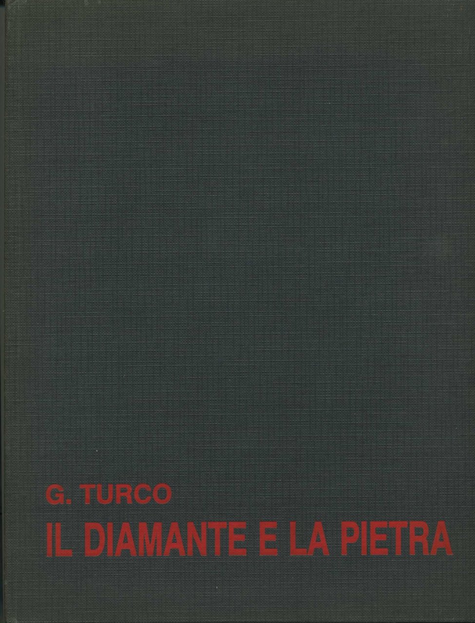 il diamante e la pietra ovvero breve saggio sull`analogia e …