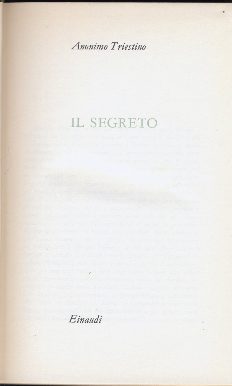 il segreto