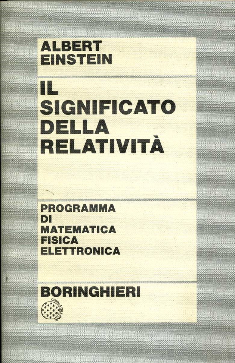 il significato della relatività albert einstein