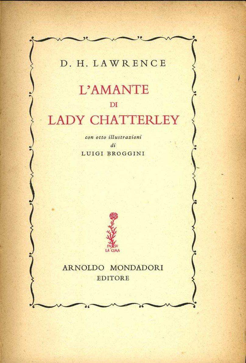 l`amante di lady chatterley d.h.lawrence