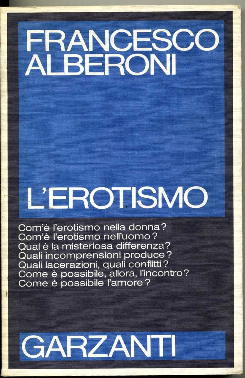 L`erotismo Francesco Alberoni