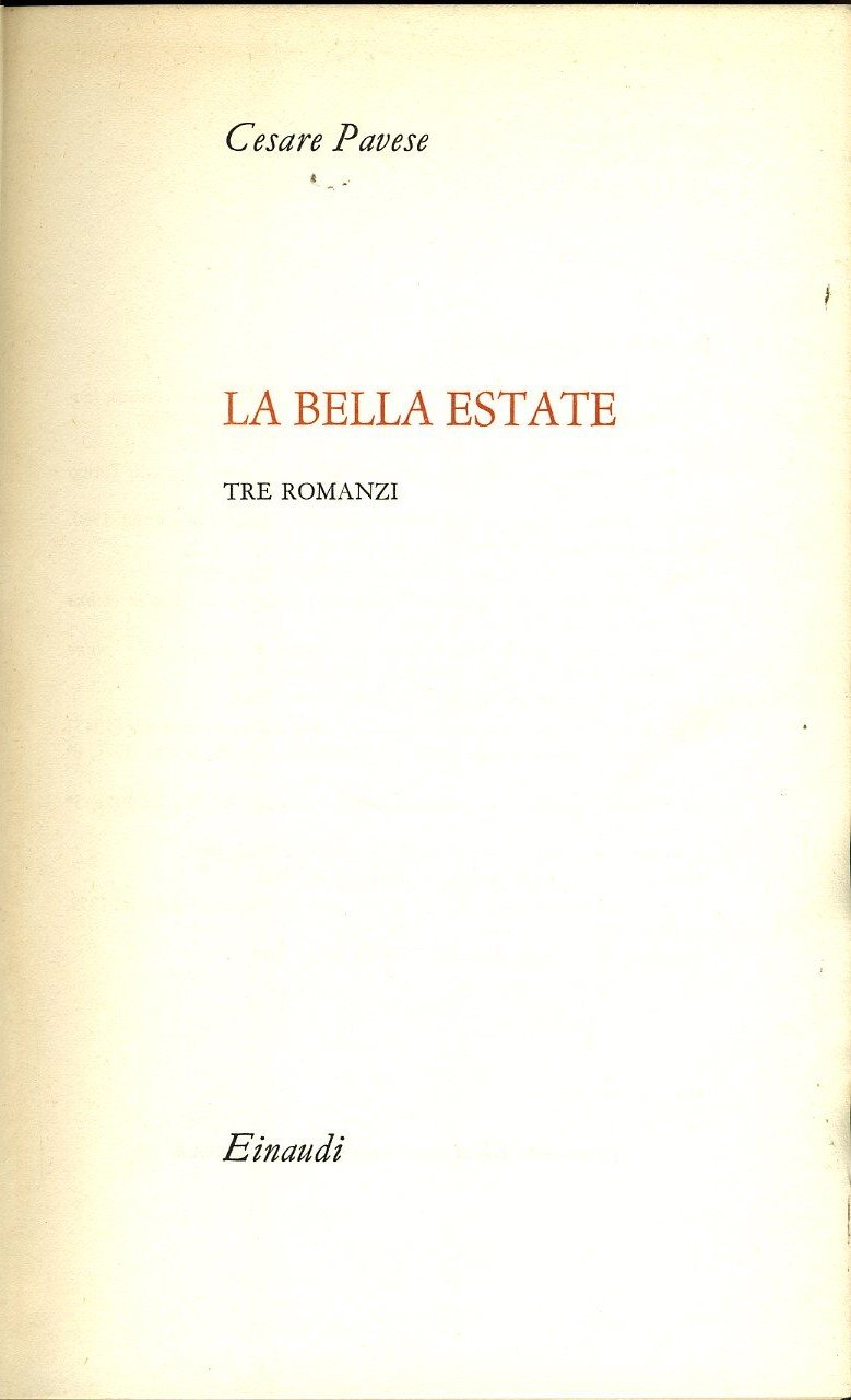 la bella estate