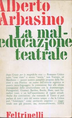 la maleducazione teatrale