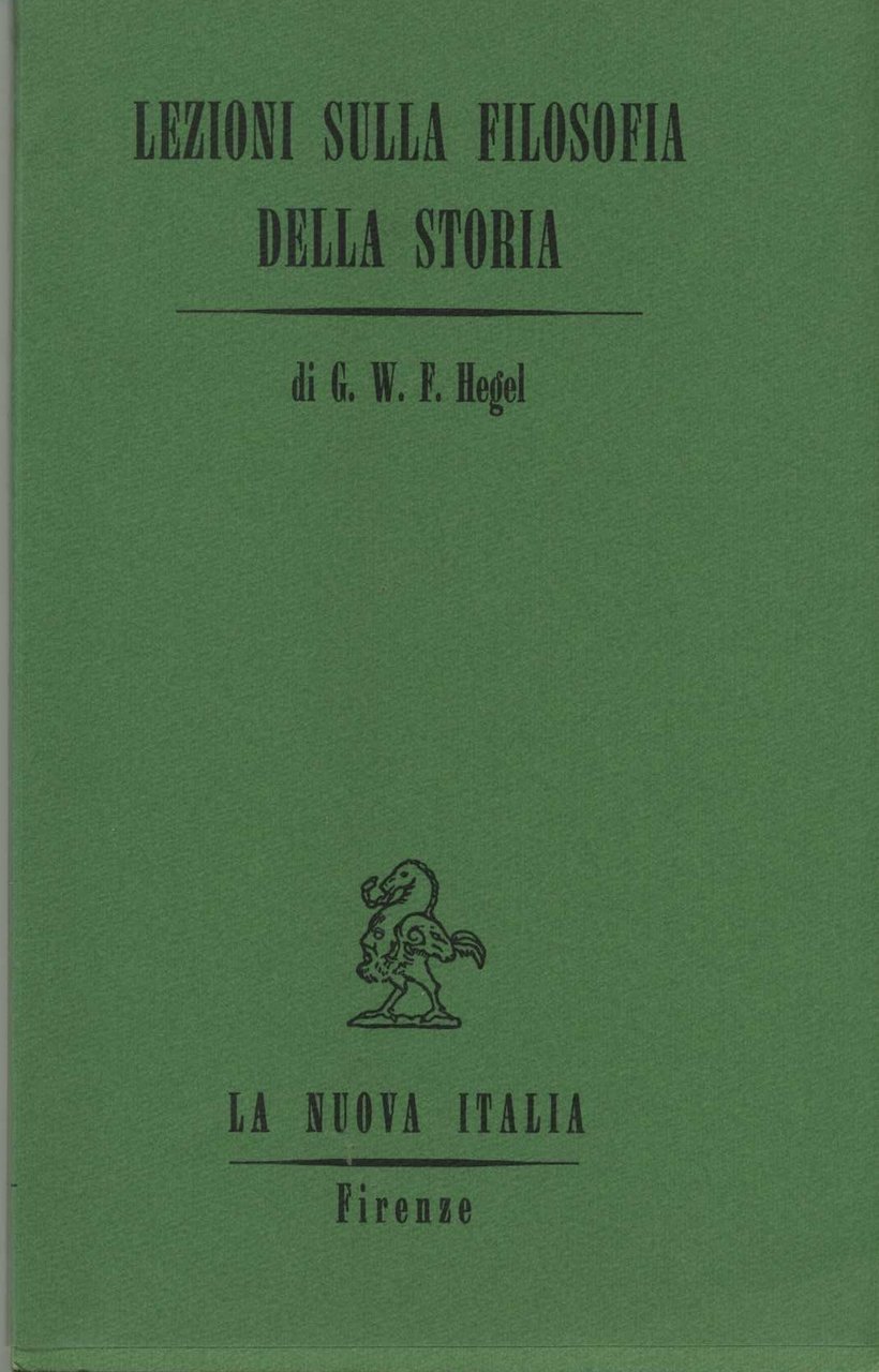 lezioni sulla filosofia della storia vol iv